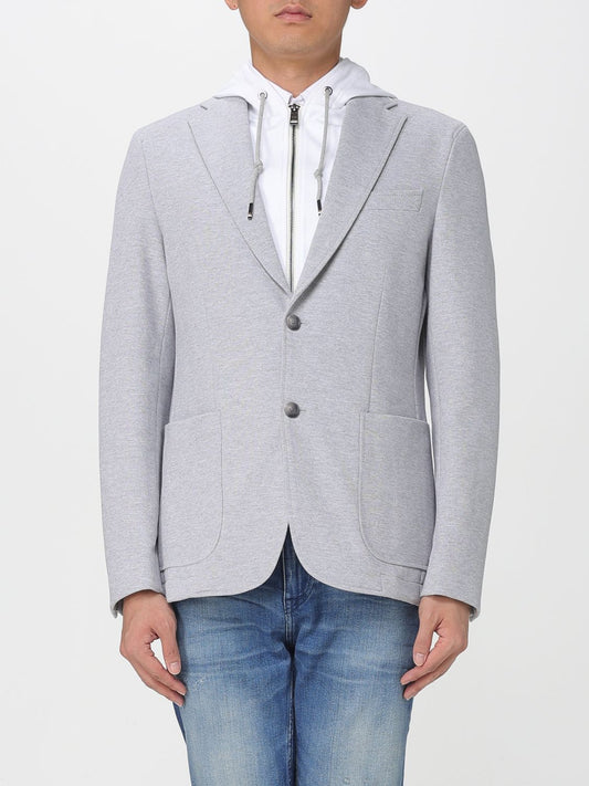 Boss Blazer Men Grey