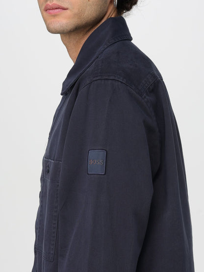 Boss Shirt Men Blue