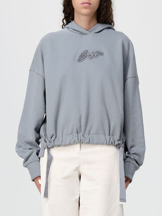 Boss Sweatshirt Woman Grey