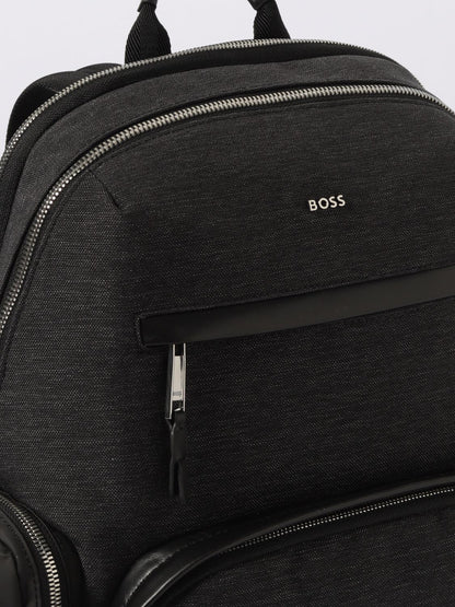 Boss Backpack Men Grey
