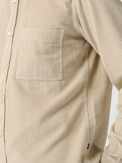 Boss Shirt Men Beige