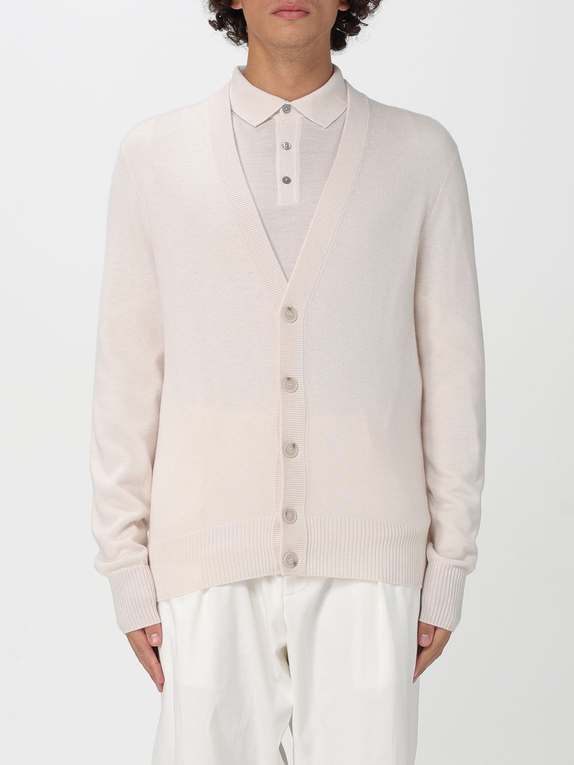 Boss Cardigan Men Beige