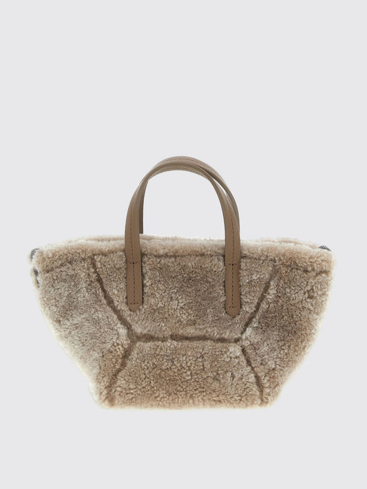 Brunello Cucinelli Shoulder Bag Woman Grey