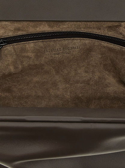 Brunello Cucinelli Shoulder Bag Woman Brown