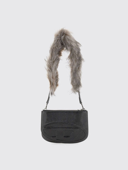 Diesel Shoulder Bag Woman Black