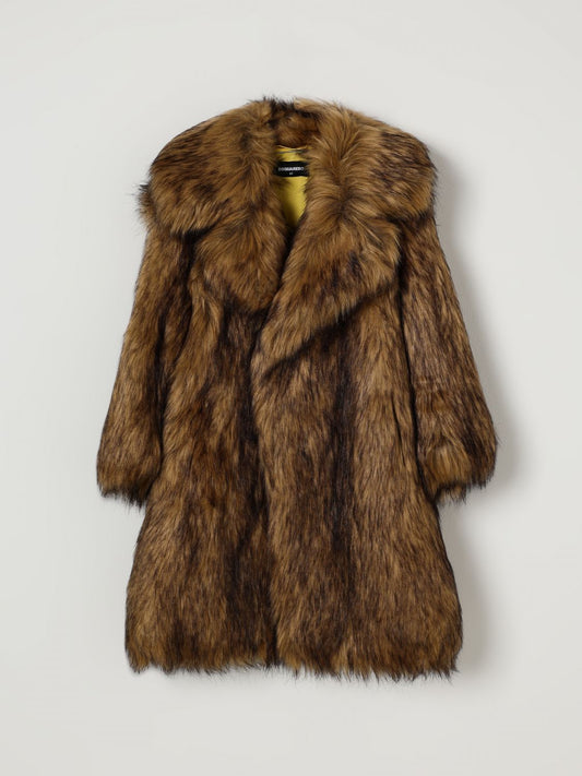 Dsquared2 Coat Kids Brown