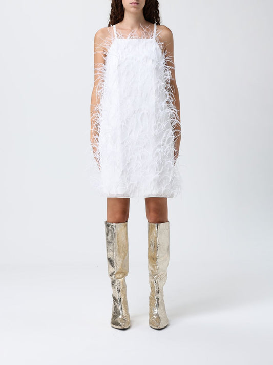 Pinko Dress Woman White