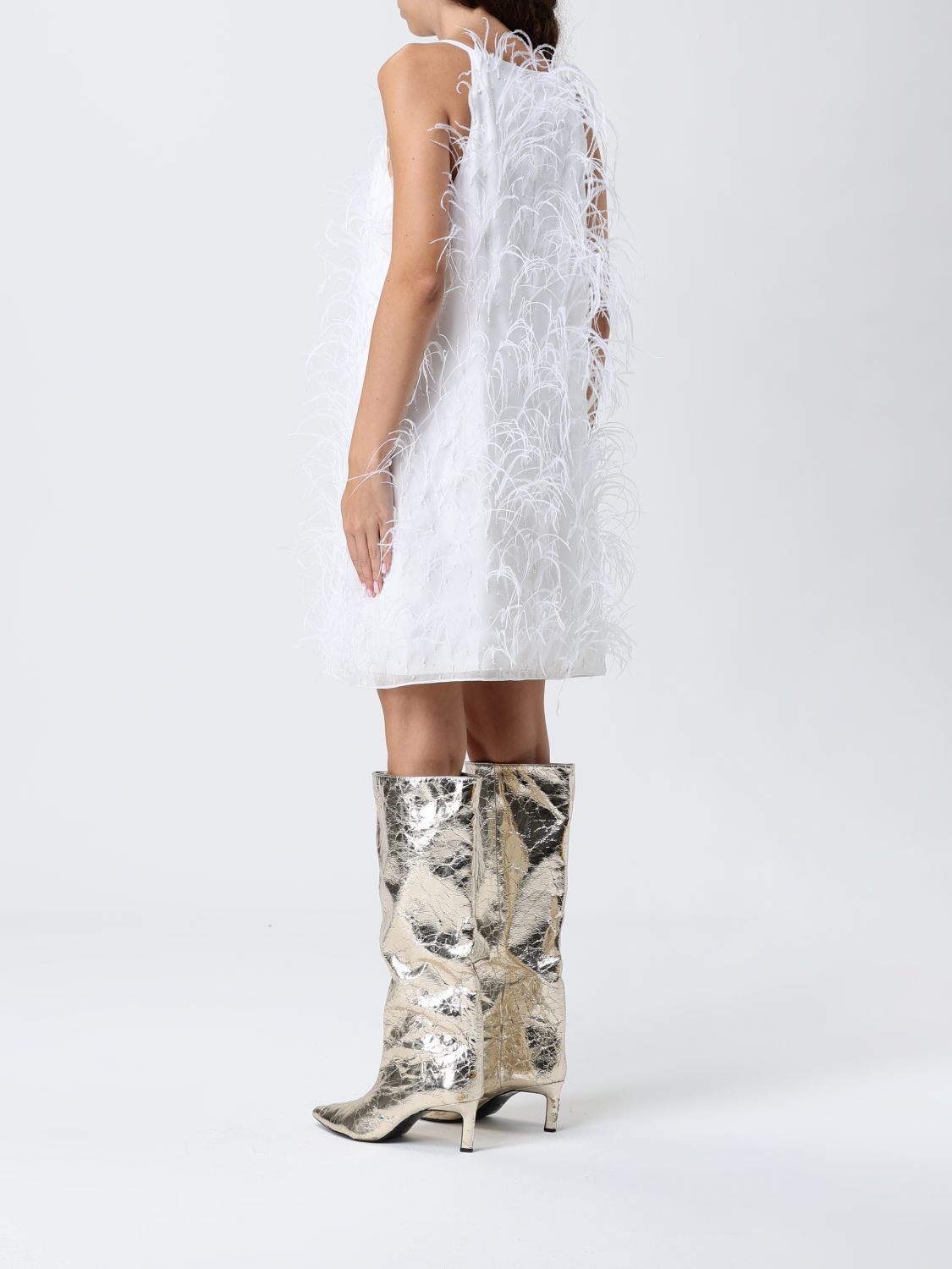 Pinko Dress Woman White