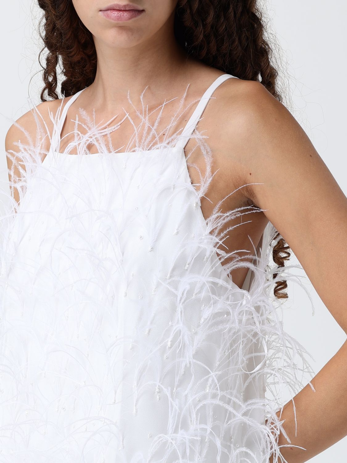 Pinko Dress Woman White