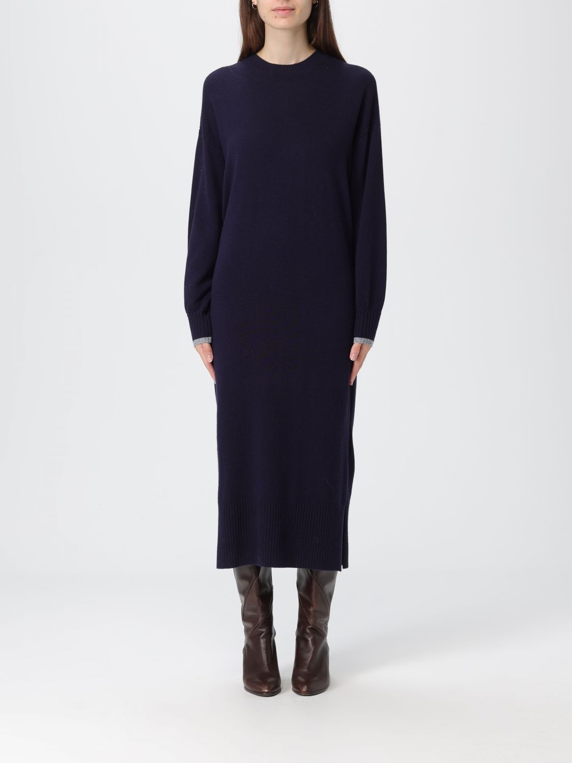 Pinko Dress Woman Blue