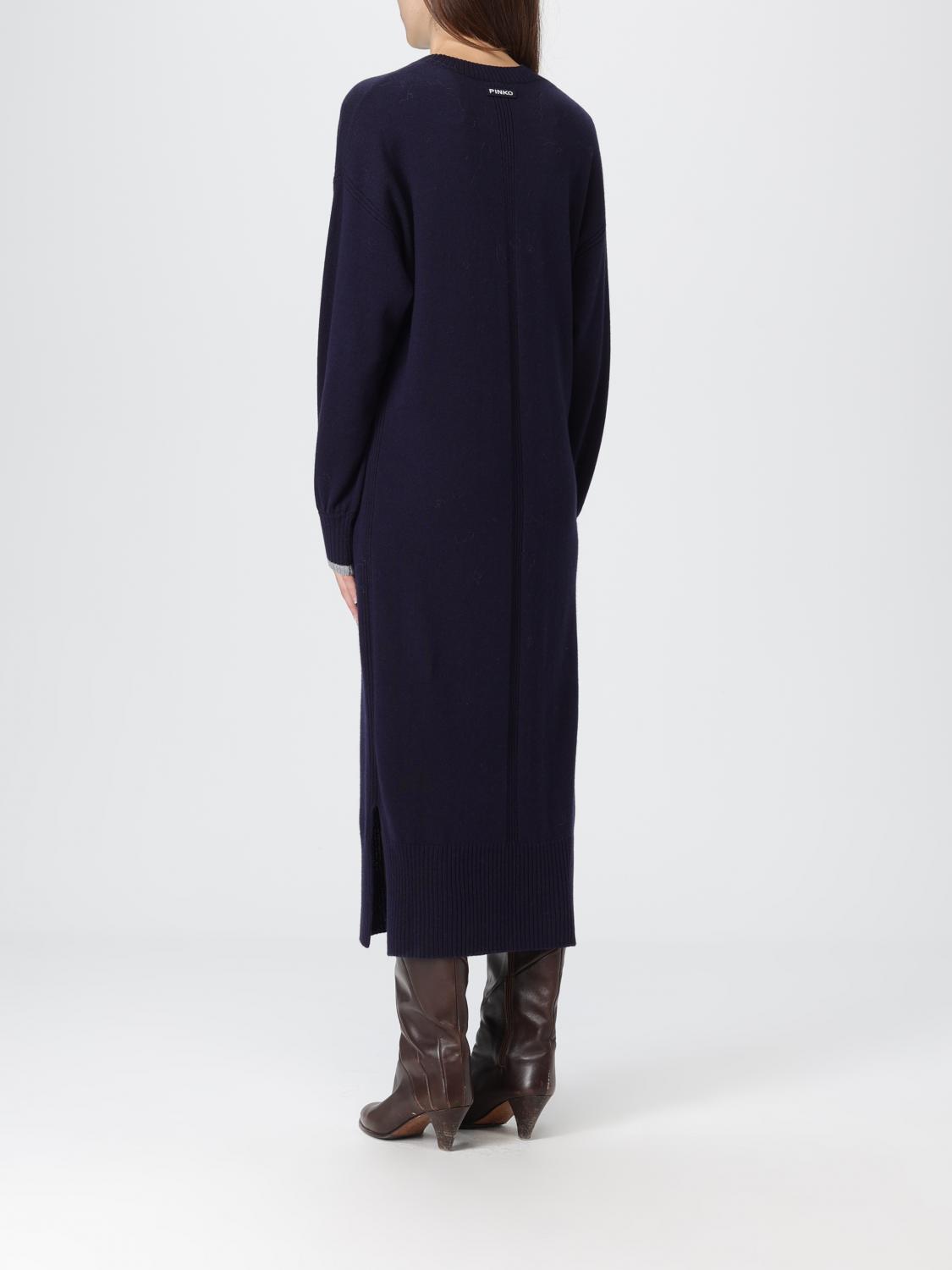 Pinko Dress Woman Blue