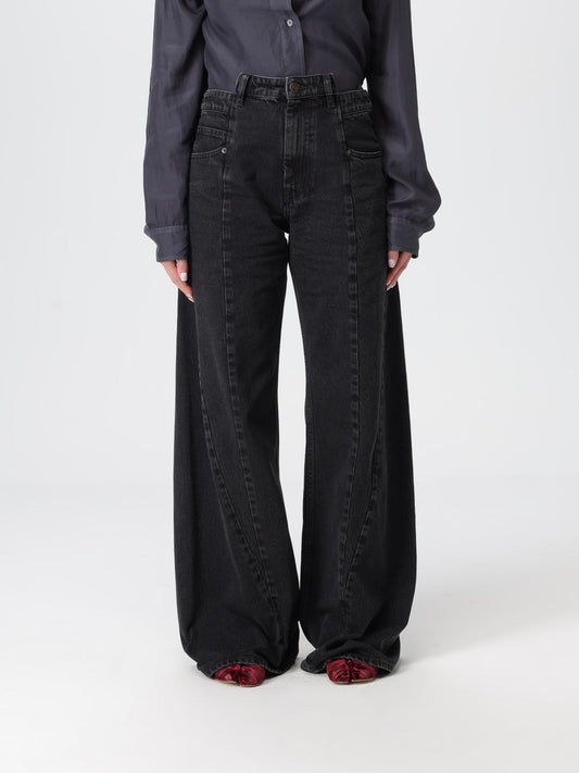 Maison Margiela Jeans Woman Black