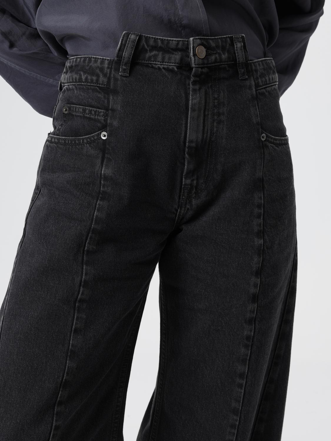 Maison Margiela Jeans Woman Black