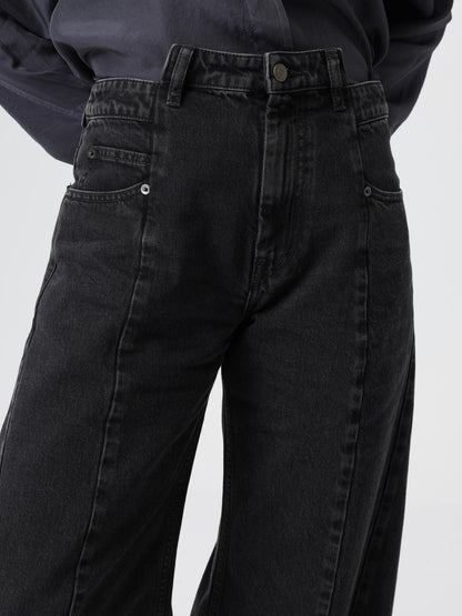 Maison Margiela Jeans Woman Black