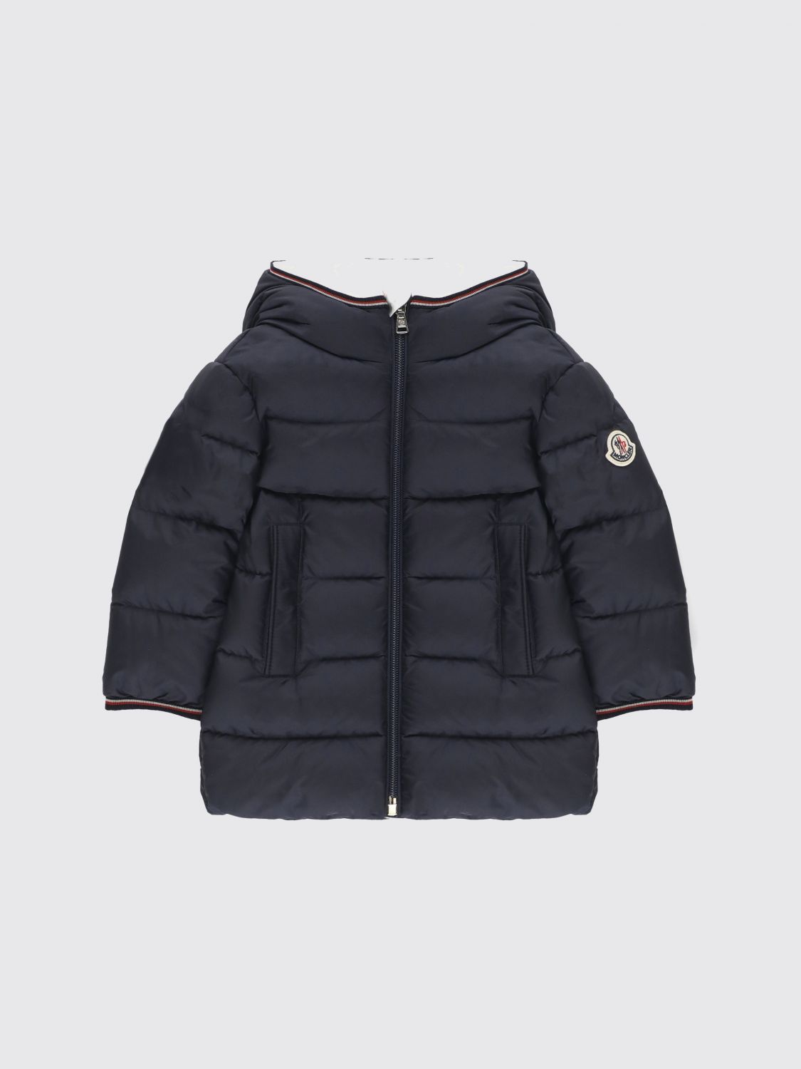 Moncler Coats Kids Blue
