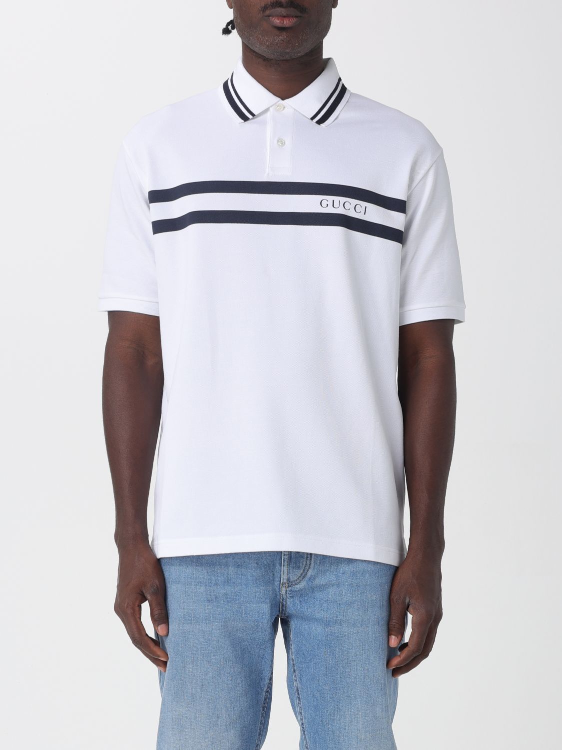 Gucci Polo Shirt Men White