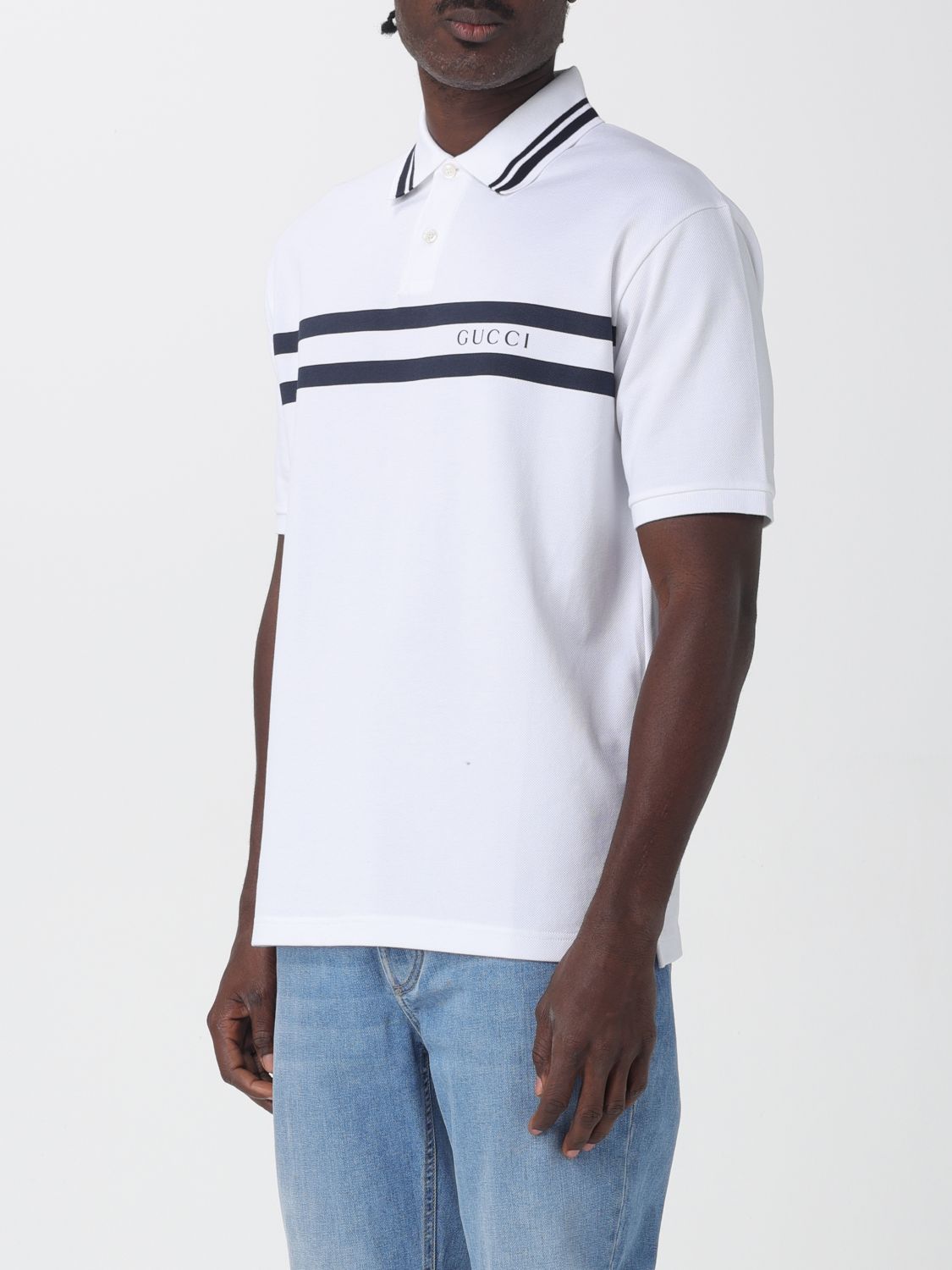 Gucci Polo Shirt Men White