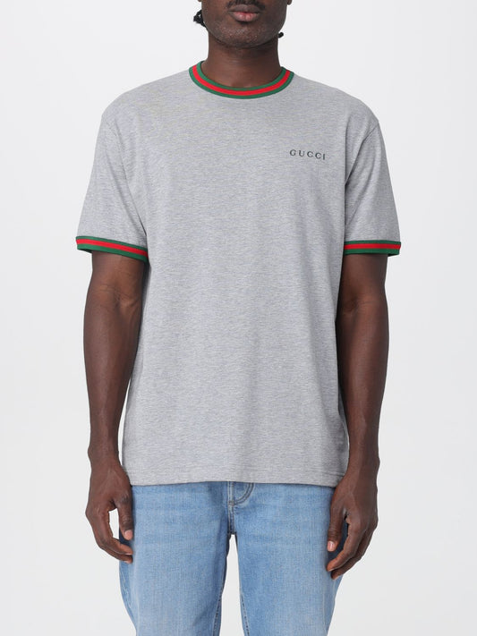 Gucci T Shirt Men Grey
