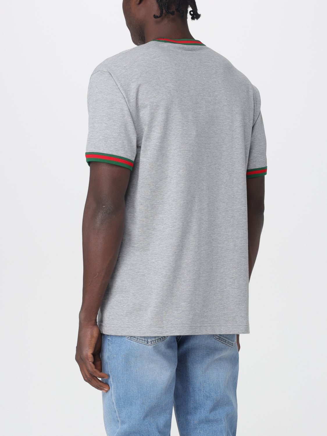 Gucci T Shirt Men Grey