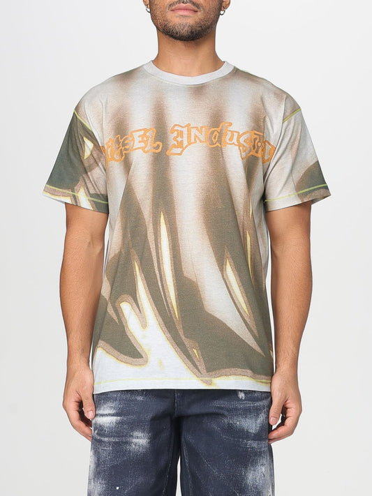 Diesel T Shirt Men Beige