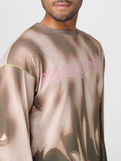 Diesel T Shirt Men Beige