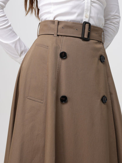 Burberry Skirt Woman Beige