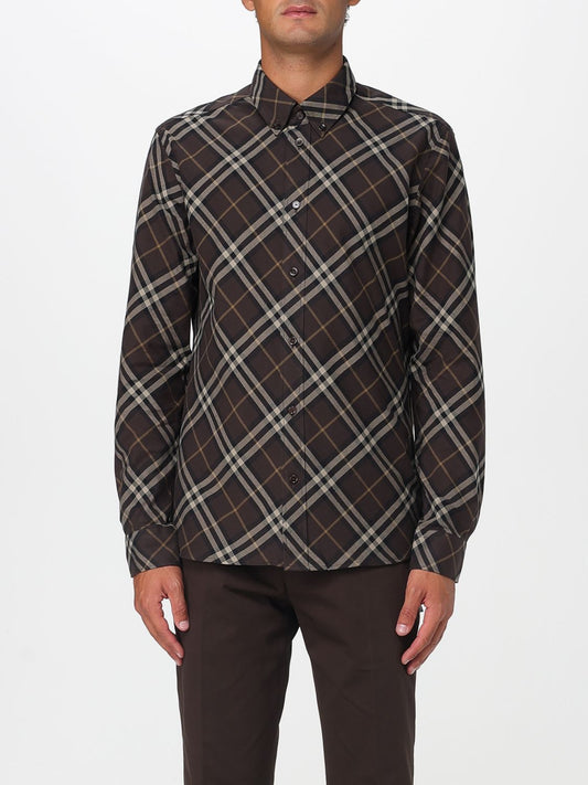Burberry Shirt Men Brown