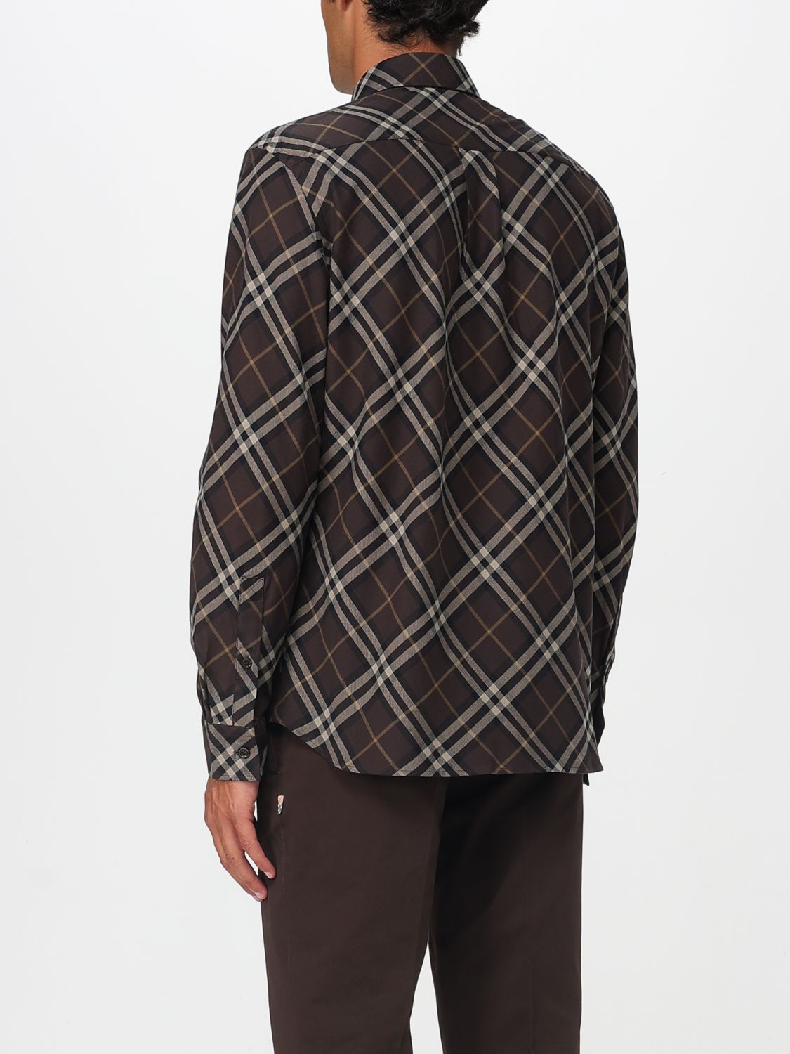 Burberry Shirt Men Brown