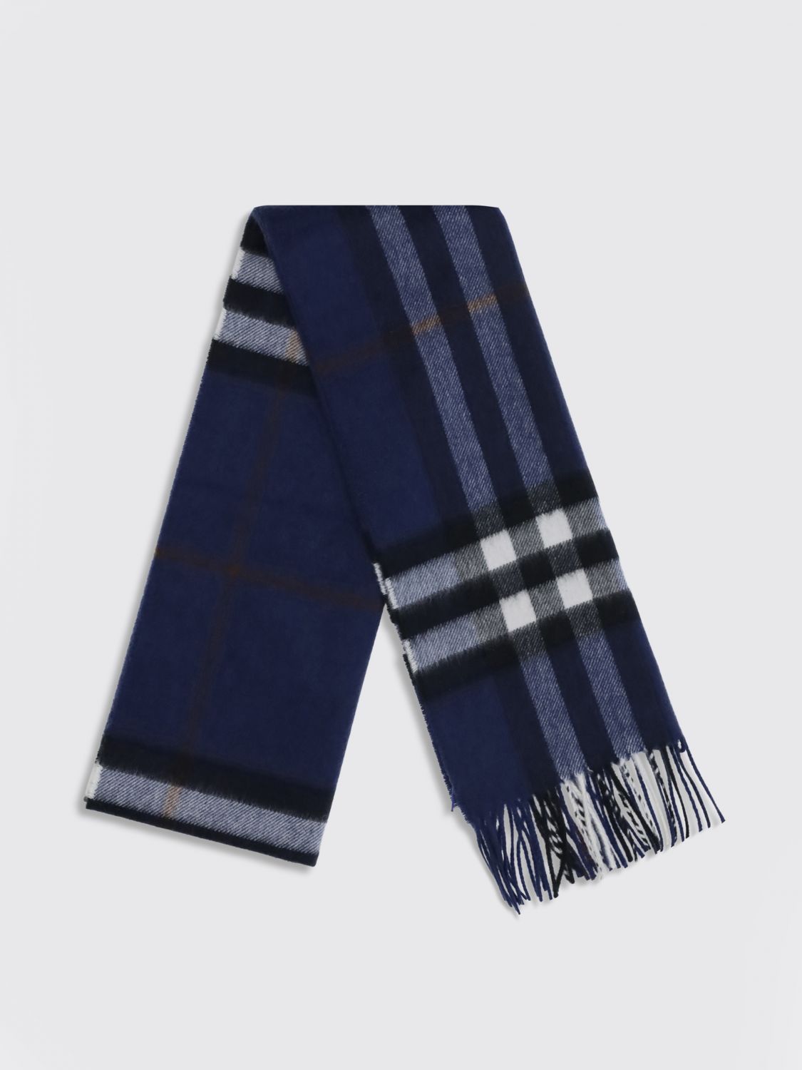 Burberry Scarf Men Blue