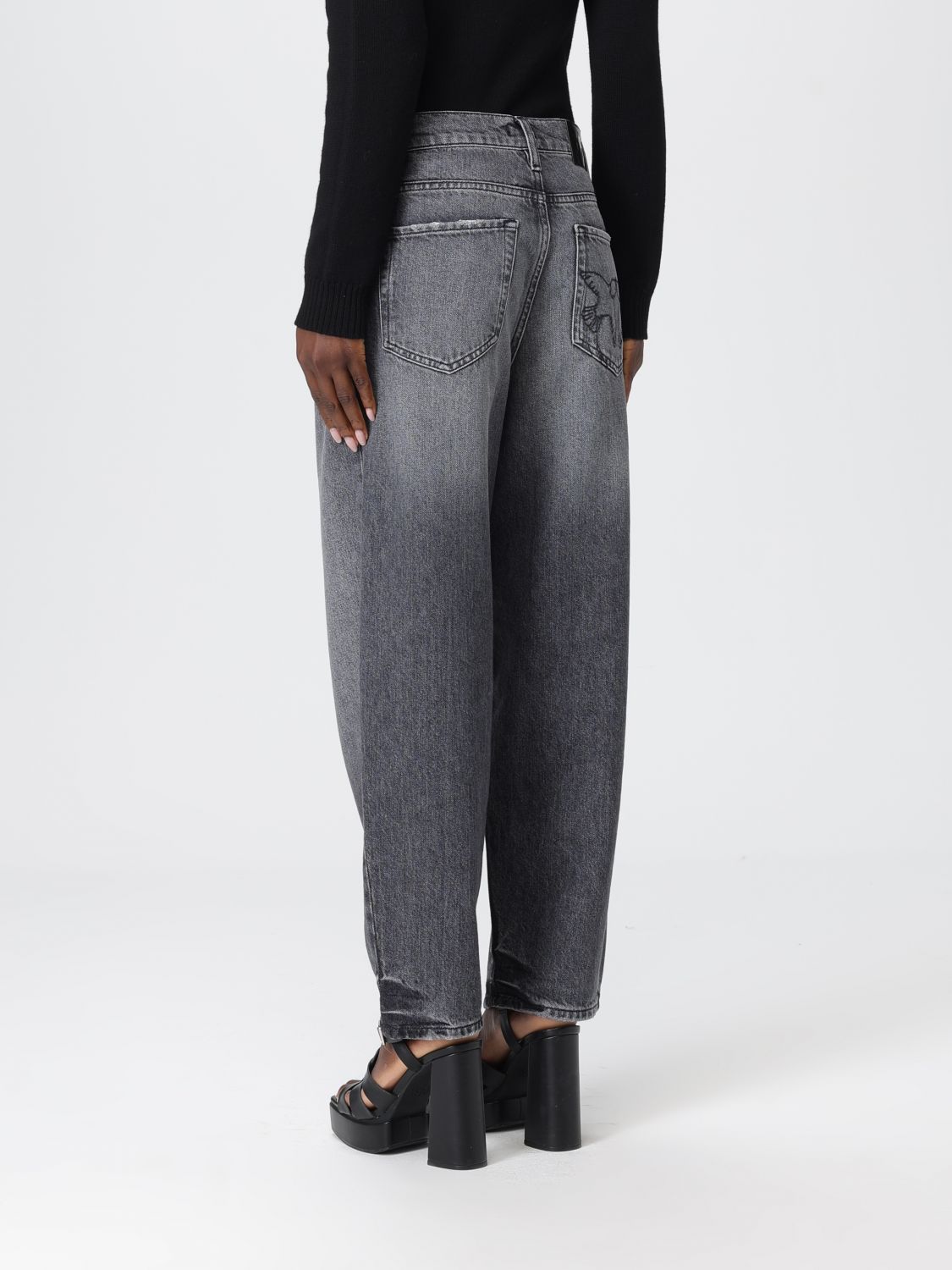 Pinko Jeans Woman Grey