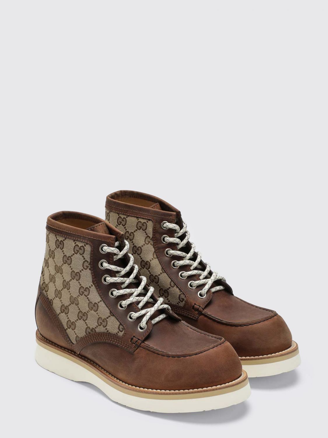 Gucci Boot Men Beige