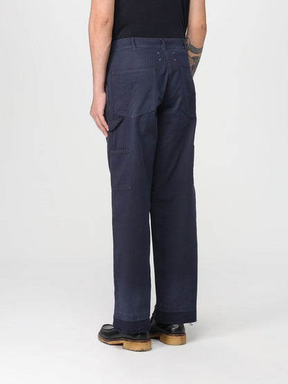 Maison Margiela Pants Men Blue