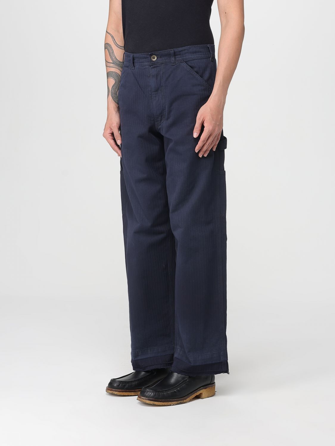 Maison Margiela Pants Men Blue