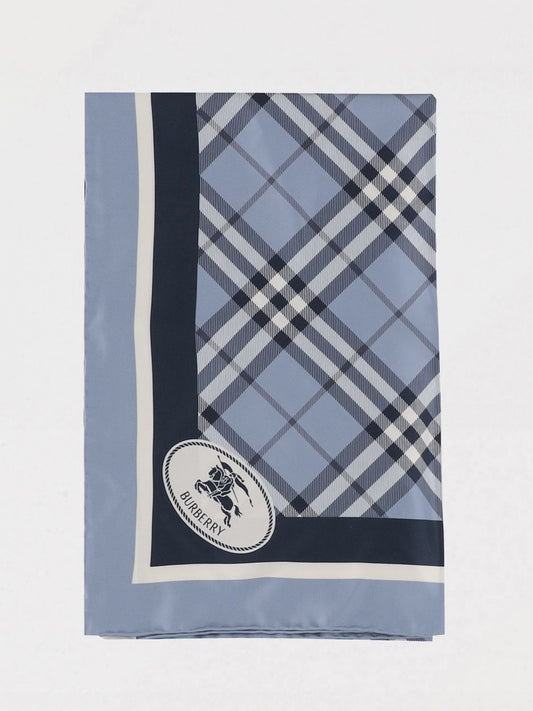 Burberry Scarf Woman Blue