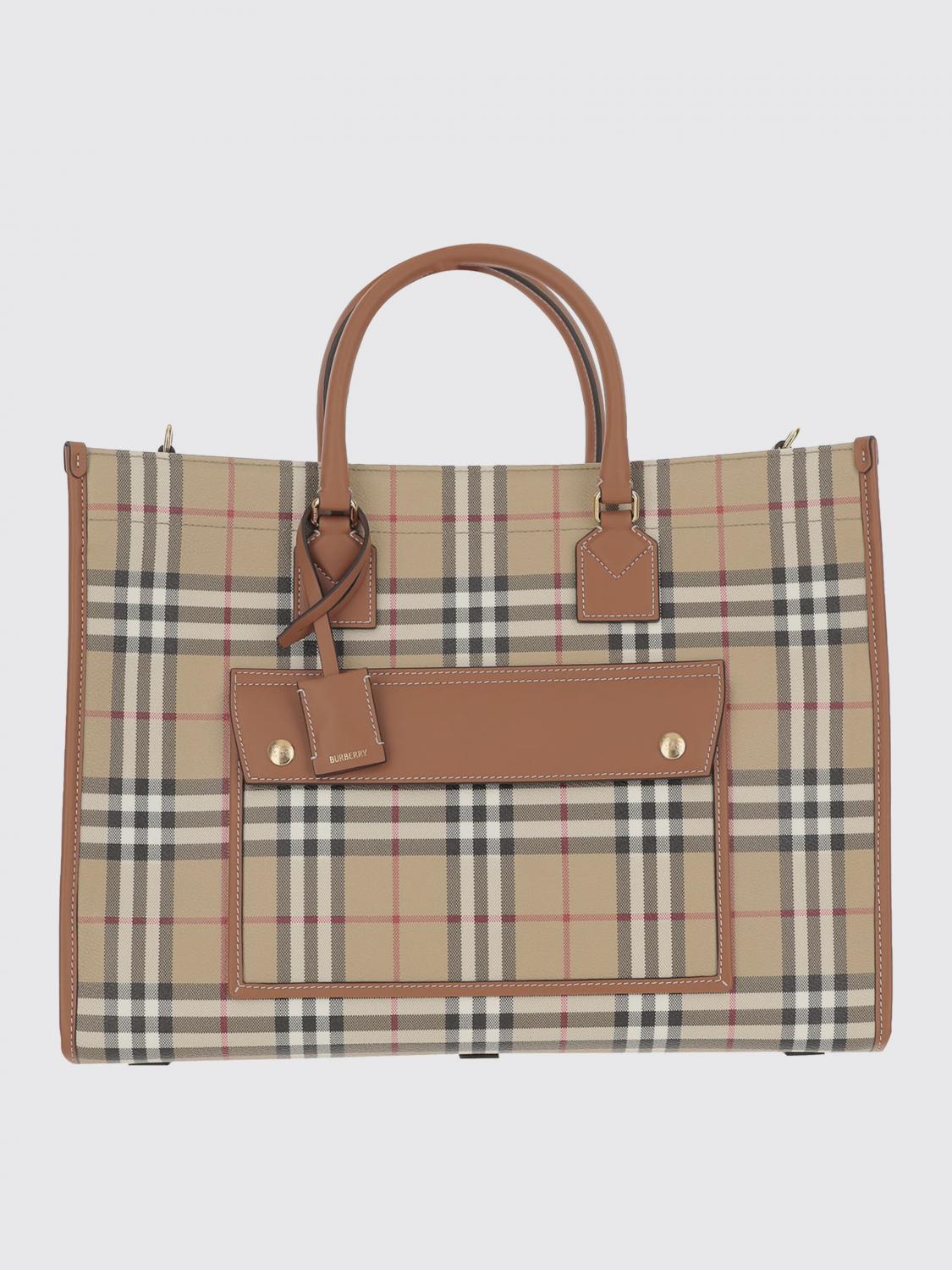 Burberry Handbag Woman Red