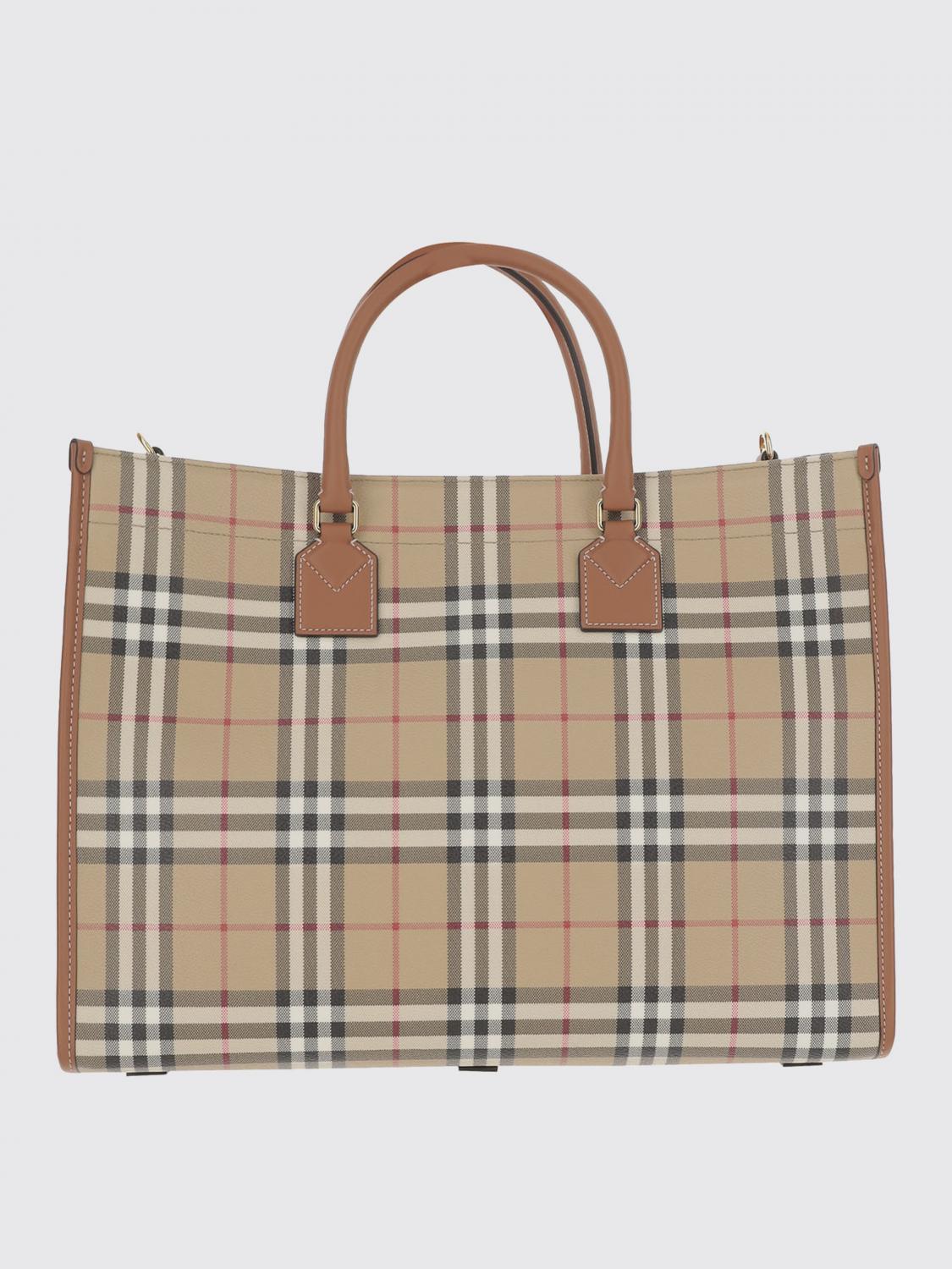Burberry Handbag Woman Red