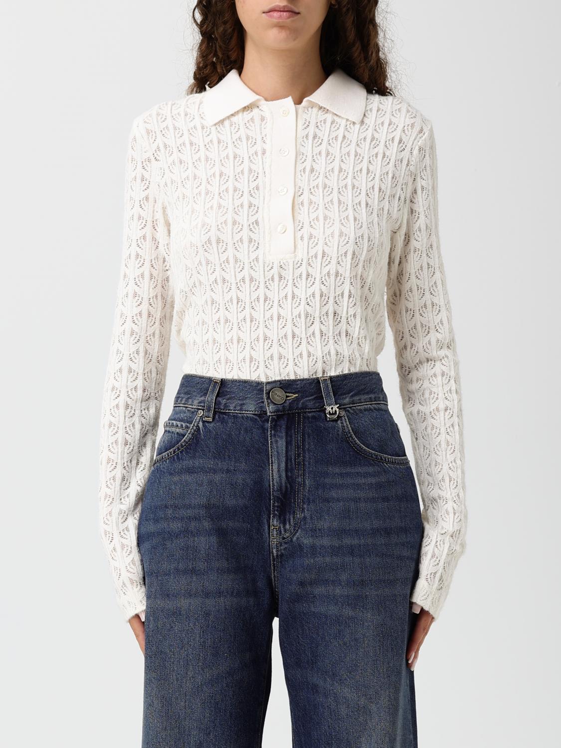 Pinko Bodysuit Woman White
