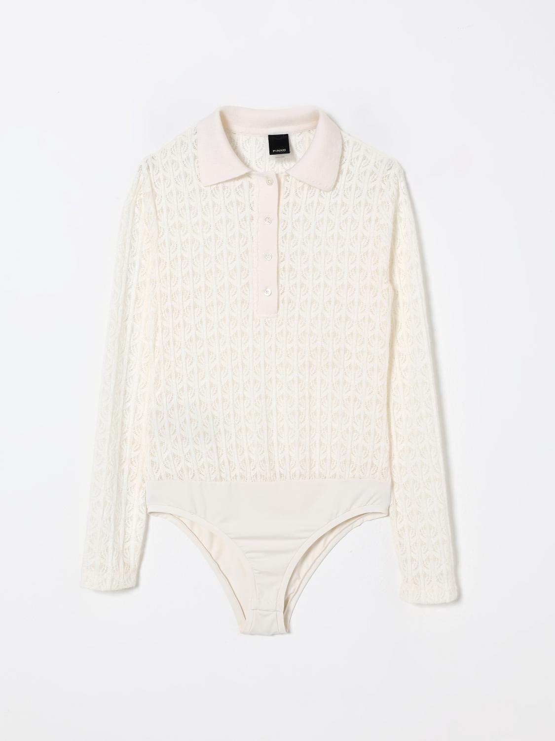 Pinko Bodysuit Woman White