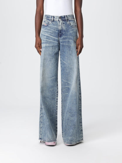 Diesel Pants Woman Black