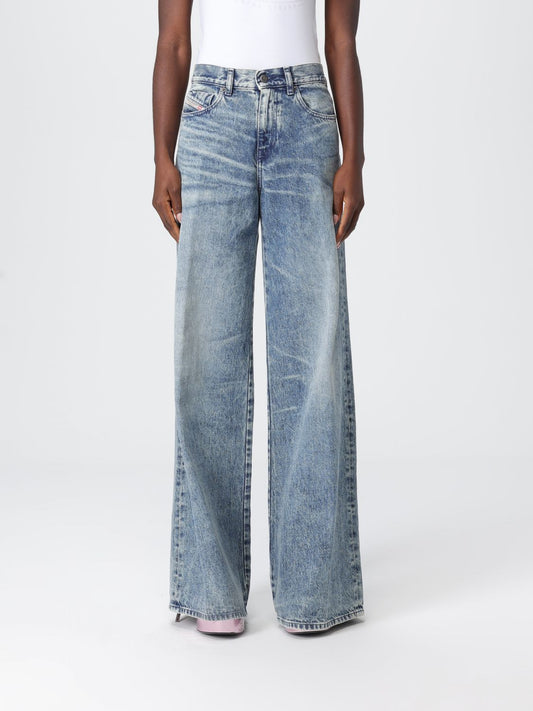 Diesel Pants Woman Black