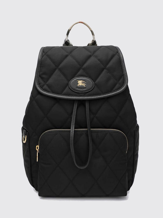 Burberry Backpack Woman Black