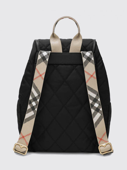 Burberry Backpack Woman Black