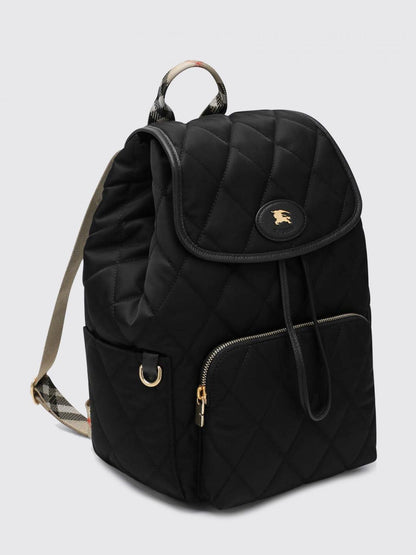 Burberry Backpack Woman Black