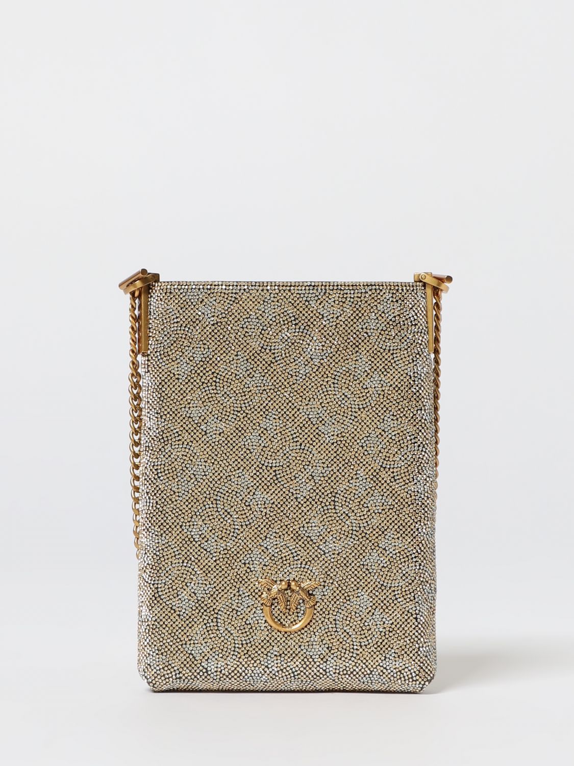 Pinko Handbag Woman Gold