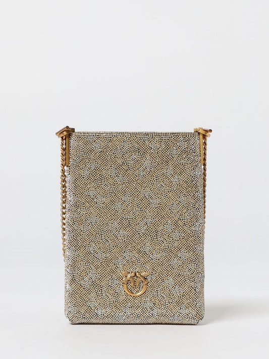 Pinko Handbag Woman Gold
