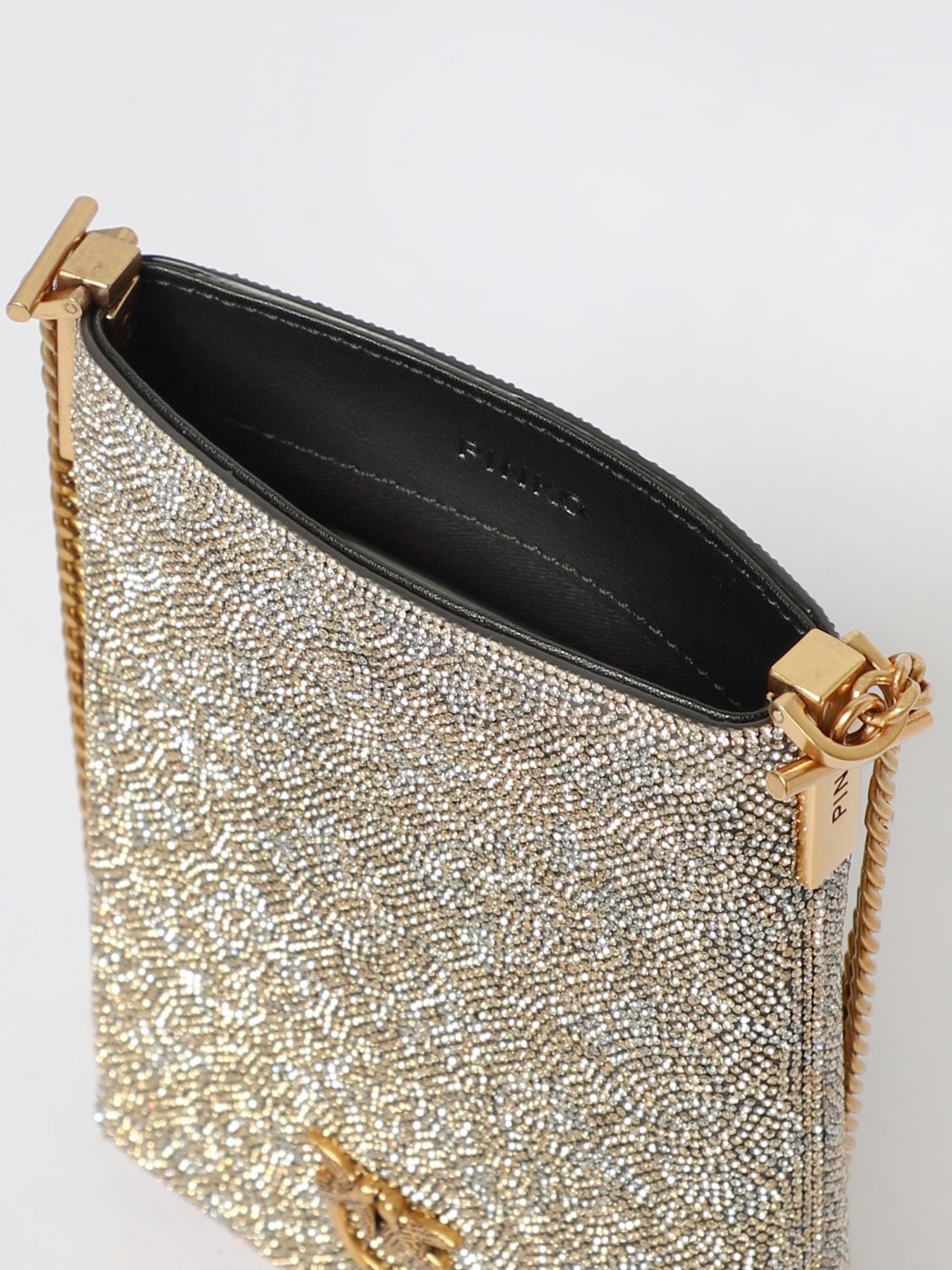 Pinko Handbag Woman Gold