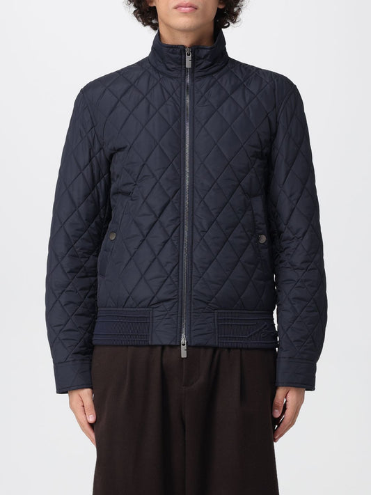 Burberry Coat Men Blue