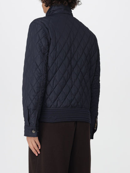 Burberry Coat Men Blue