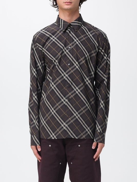 Burberry Shirt Men Brown