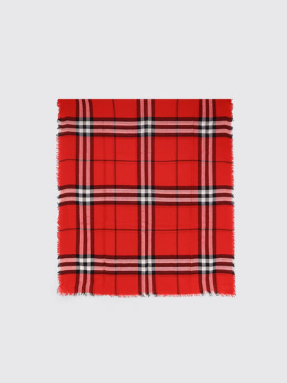 Burberry Scarf Woman Red